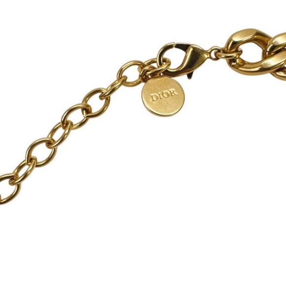 Dior 30 MONTAIGNE Pink Gold Necklace Choker - Picture 10 of 11